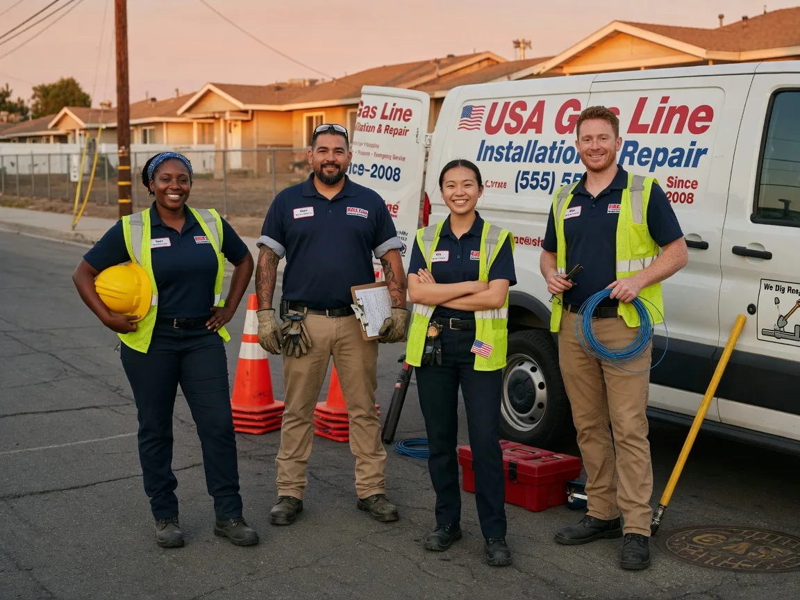 Gas Line Installation company in West Milford, WV